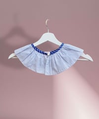 DRESS ME/ドレスミー　つけ襟 LITTLE FRILL(青)