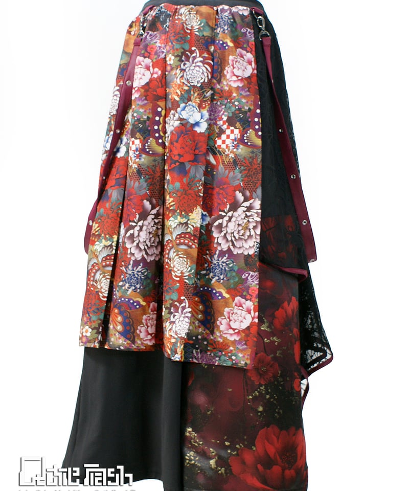 QutieFrash/キューティーフラッシュ 9941 和柄バギーパンツ | Arcobale