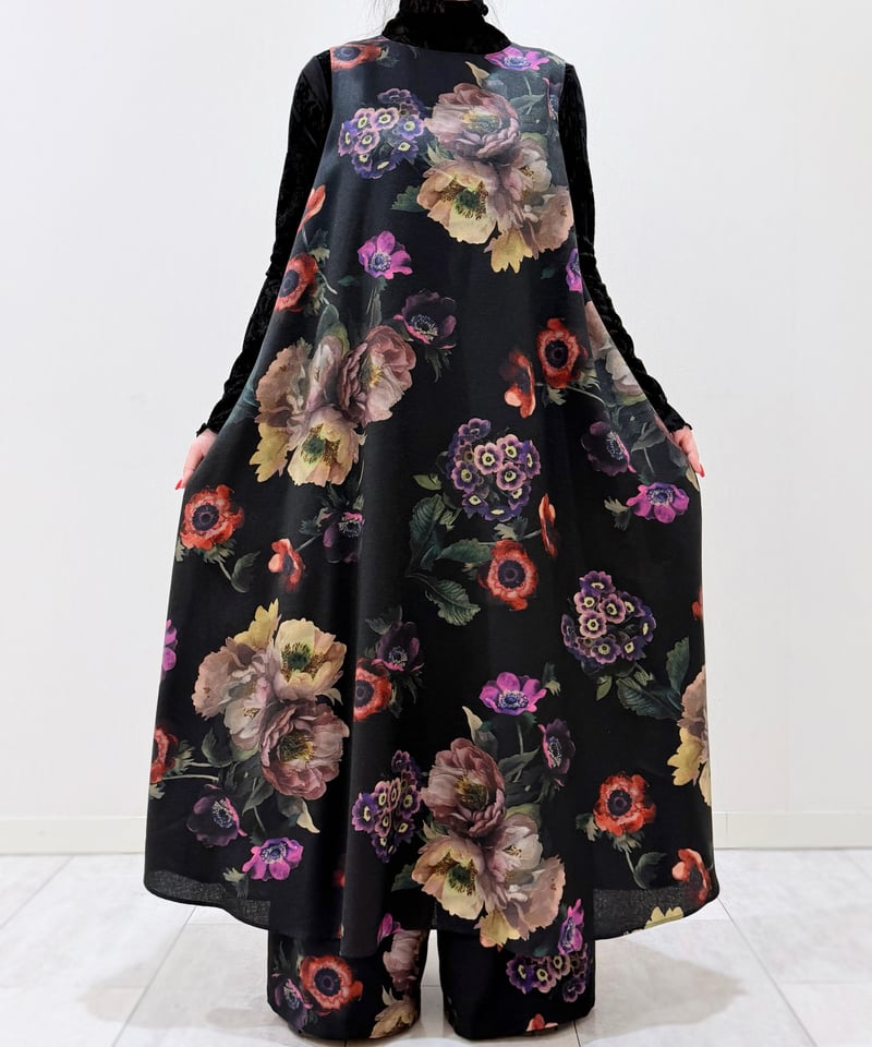 4298 SHIZUKA KOMURO ル・ブーケ プリントワンピース [561-510022