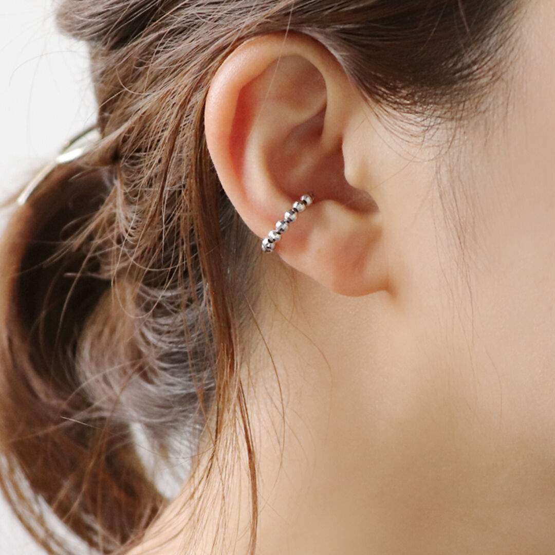 Tomoko Kodera パール　ホワイトゴールドイヤーカフ Tomoko Kodera パール ホワイトゴールドイヤーカフ - メルカリ