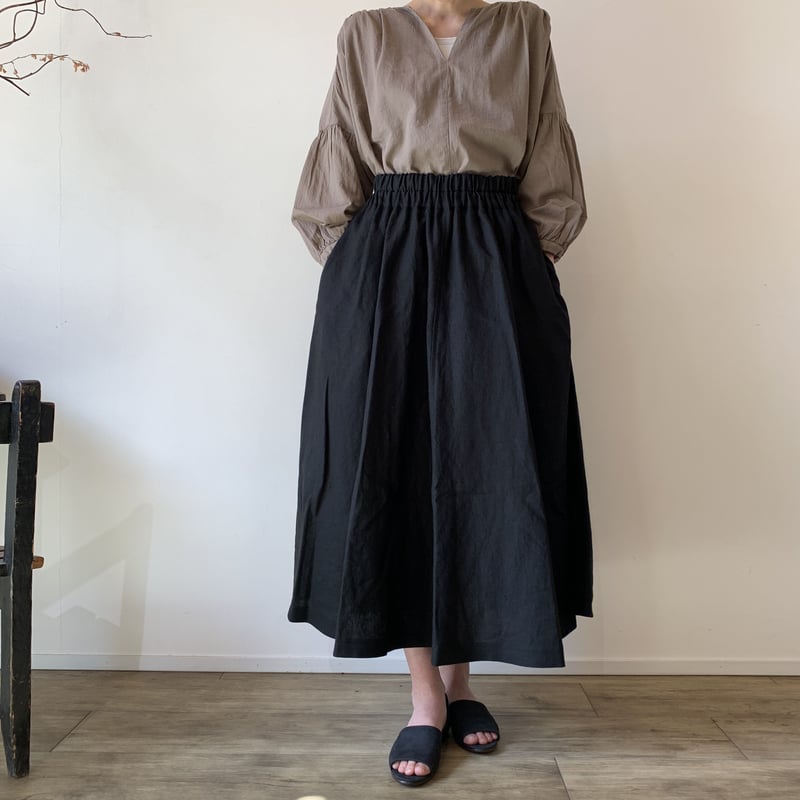 Pois É》オペラスカート linen | toalu online shop