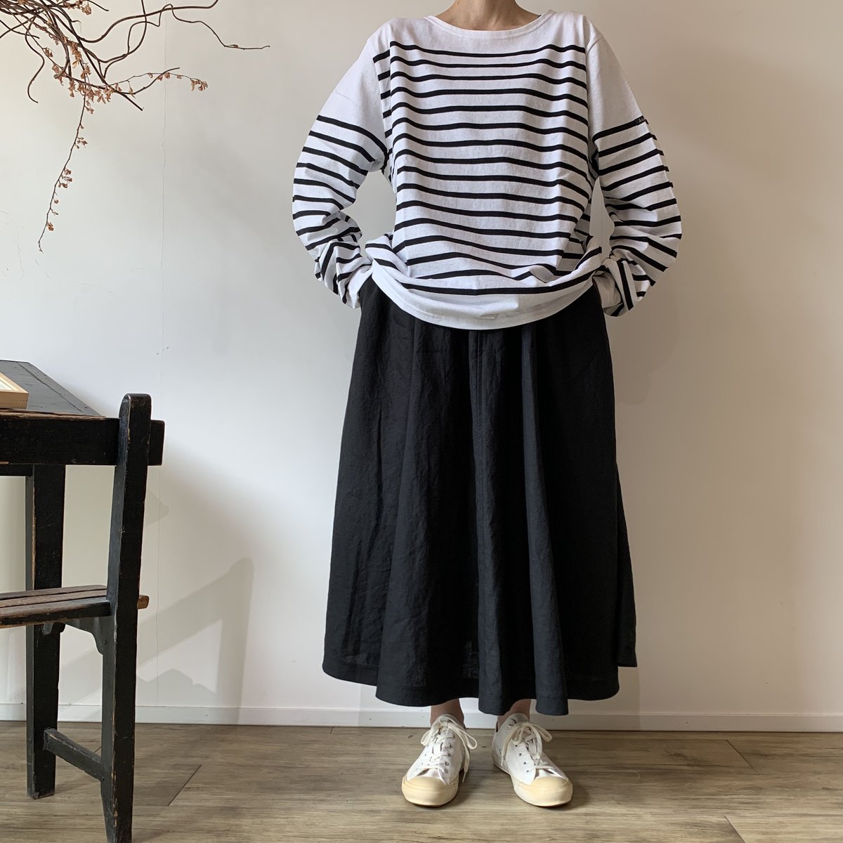 《Pois É》オペラスカート linen | toalu online shop