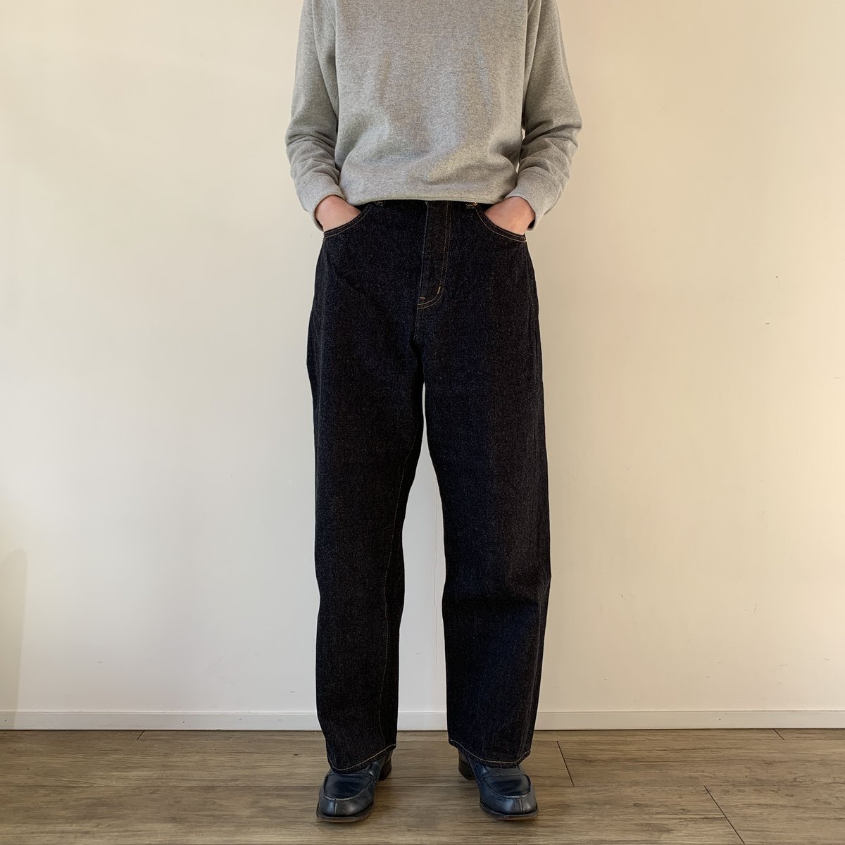 YAECA》デニム ワイドストレート 11-14W | toalu online shop YAECA》デニム ワイドストレート 11-14W | toalu online shop