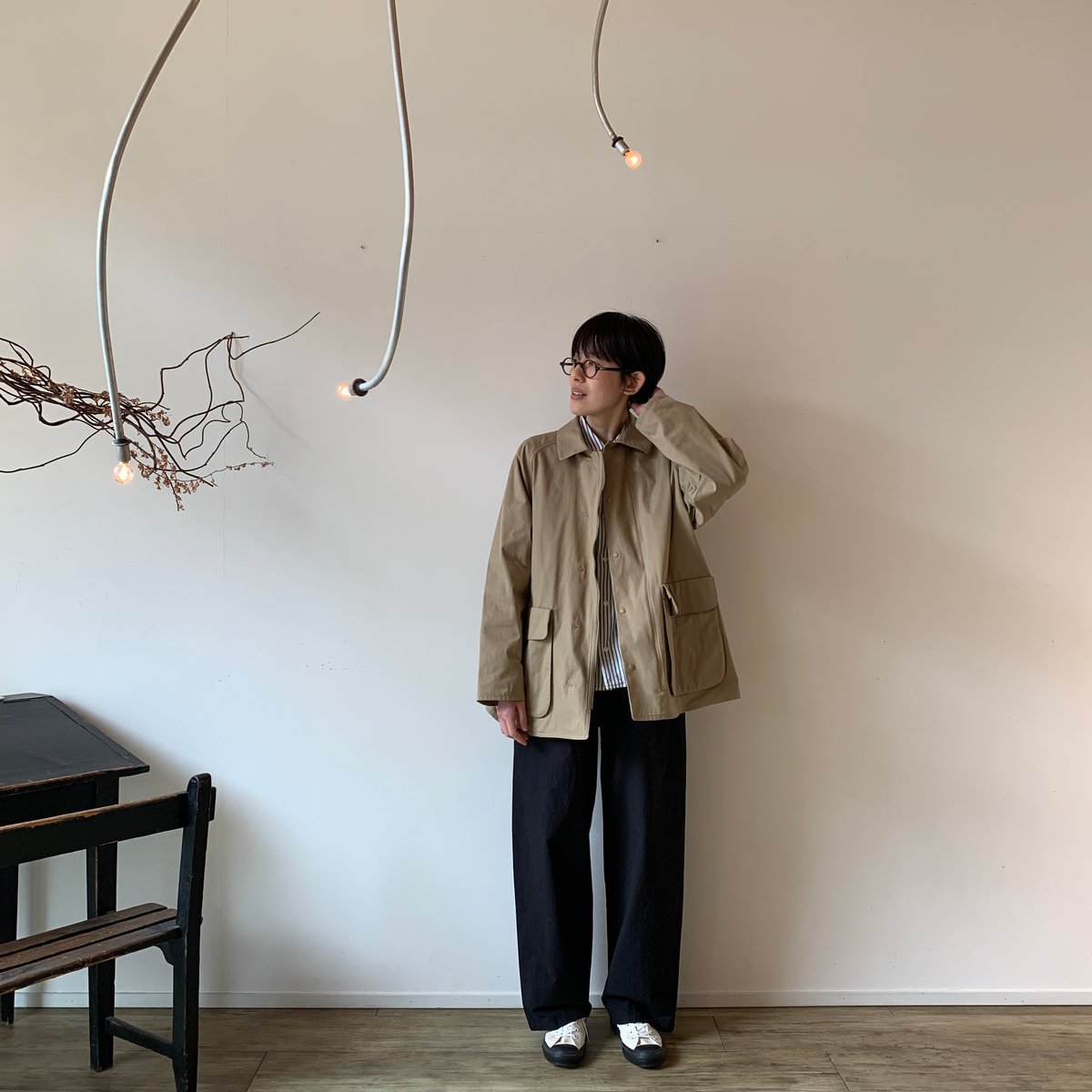 YAECA》ジップコート ショート | toalu online shop