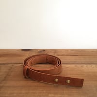 《evam eva》leather belt  20mm