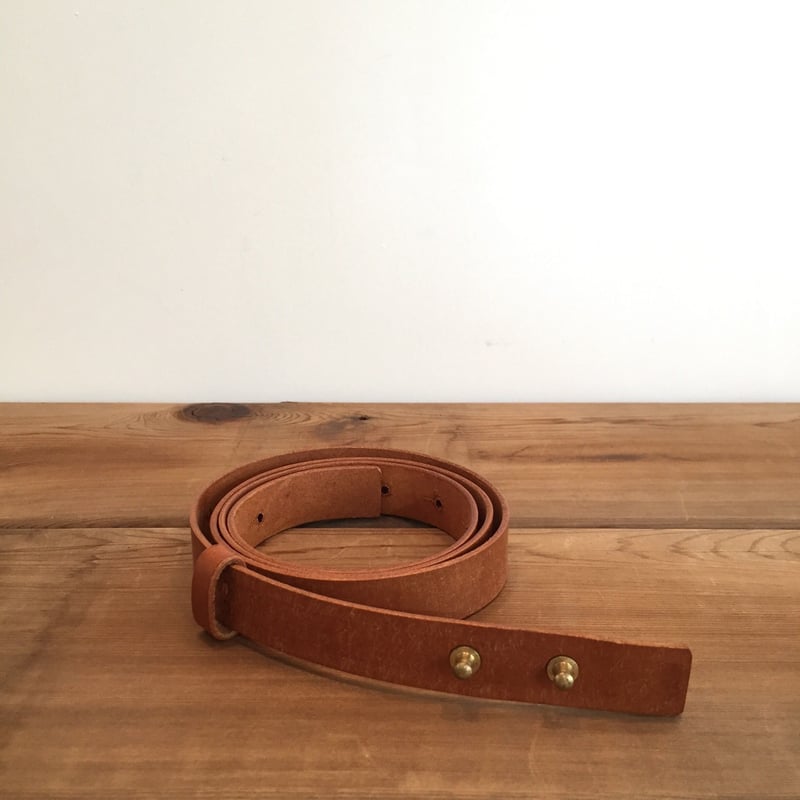 evam eva エヴァムエヴァ  ベルト　ブラウン evam eva / leather belt（20mm） - c a b i n e t O N L I N E