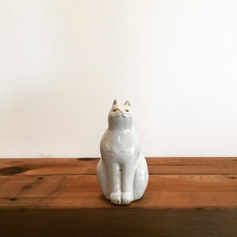 ネコのオブジェ 楽天市場】 Edge Cat 幅30x奥行21.5x37.5(cm) 猫ネコ | エッジ