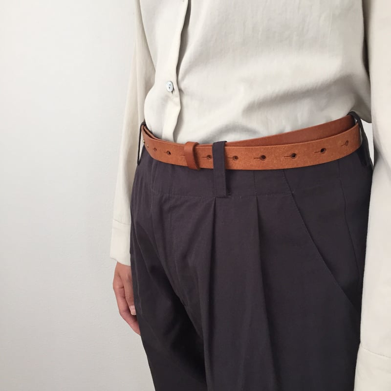 【美品】evam eva レザーベルト evam eva》leather belt 20mm | toalu online shop