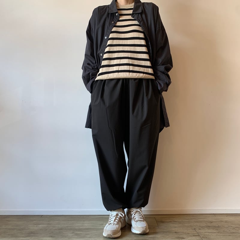 atelier naruse》コットンウールボーダーニット | toalu online shop
