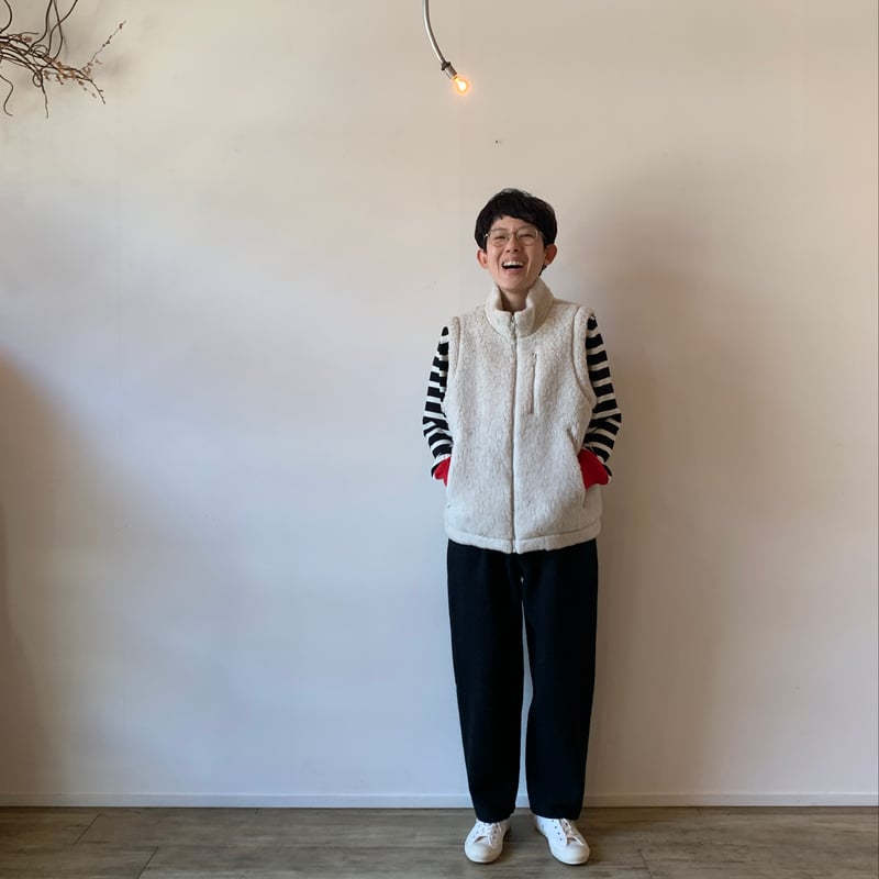 atelier naruse》コットンウールボーダーニット | toalu online shop