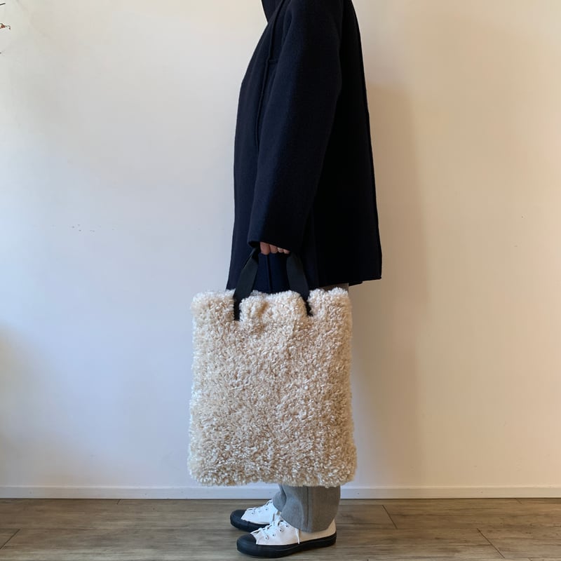 Veritecoeurのファートートバッグです Veritecoeur》ファー トートバッグ | toalu online shop