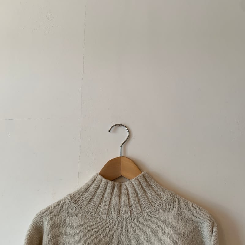 evam eva boucle yarn turtleneck evam eva boucle yarn turtleneck