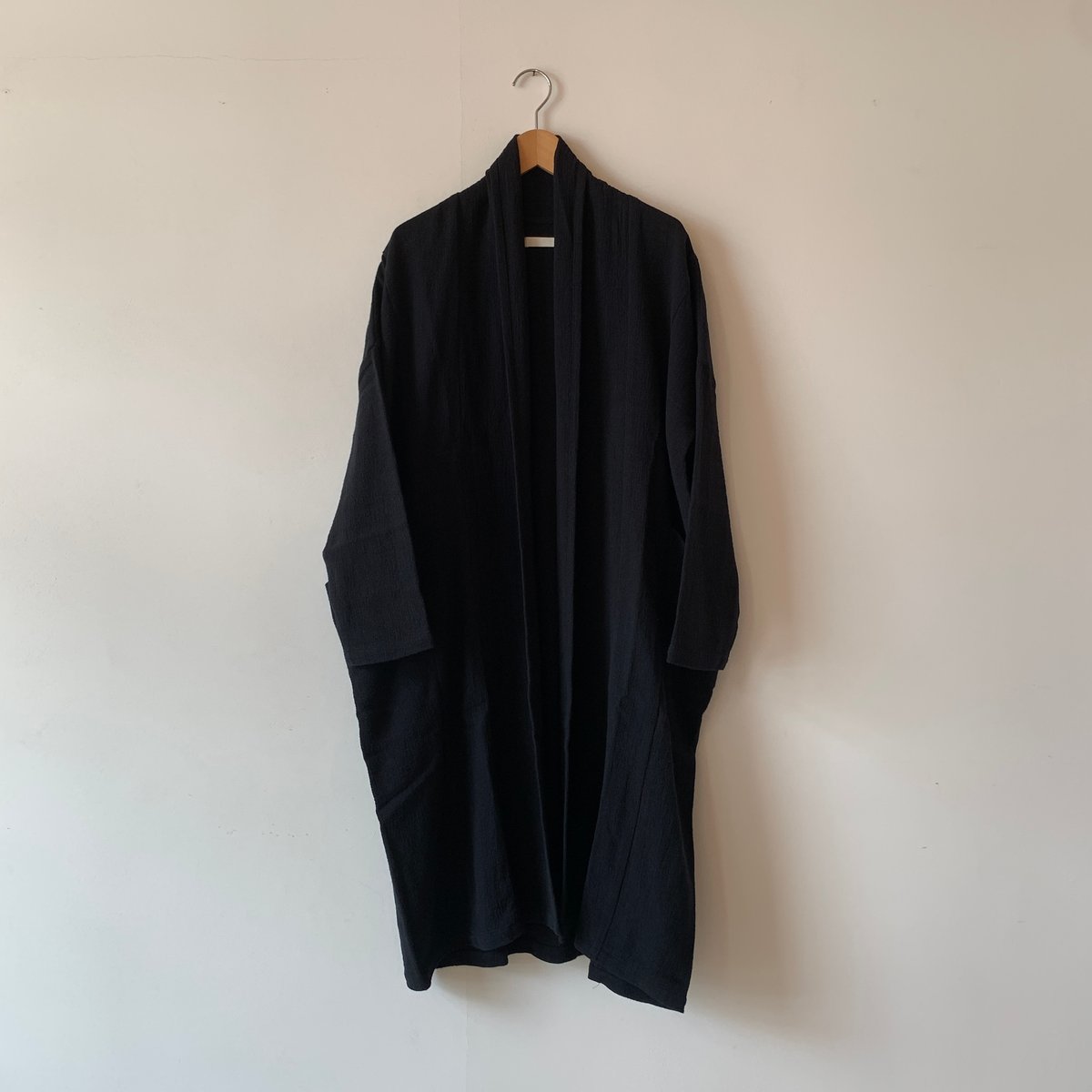 【新品タグ付】evam eva flannel cotton wool robe evam eva flannel cotton wool robe