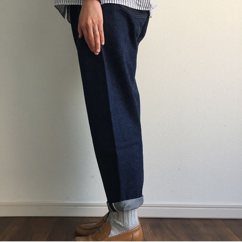 YAECA》＊デニム ワイドストレート 11-13WW | toalu online shop