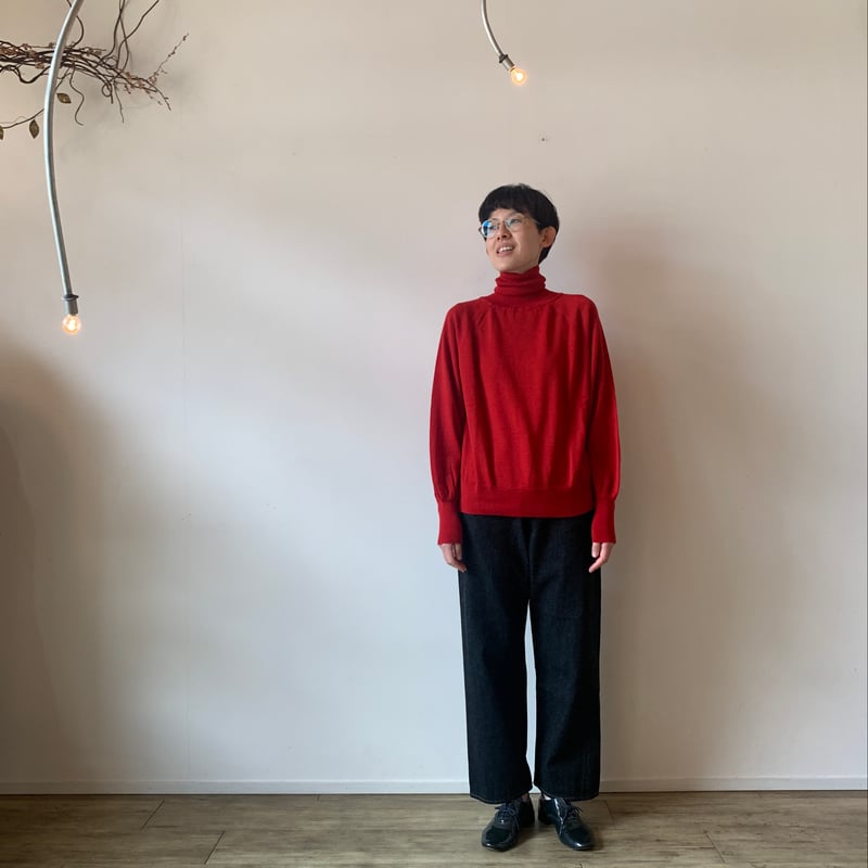 atelier naruse》ウールタートルネックニット | toalu online shop