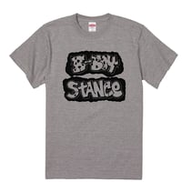 B-Boy Stance T-shirt  ミックスグレー