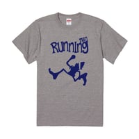 Runningman T-shirt  ミックスグレー