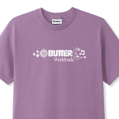 BUTTERGOODS  ZODIAC TEE - WASHED BERRY
