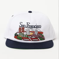 REAL SFC SNAPBACK - WHITE /NAVY