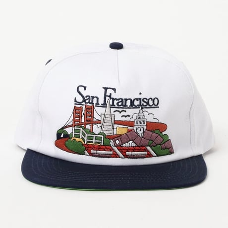REAL SFC SNAPBACK - WHITE /NAVY