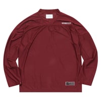 WHIMSY  MESH HOCKEY TOP - BURGUNDY