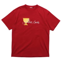 HELLRAZOR THE PRESIDENT SUCKS SHIRT - BLOOD RED