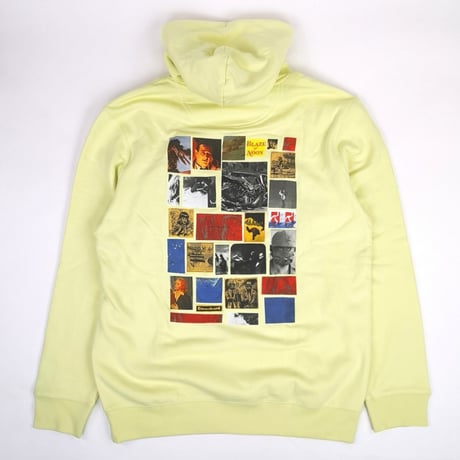 POETIC COLLECTIVE BRAZE OF HOODIE - PASTEL,YELLOW