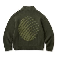 HELLRAZOR LOGO FULLZIP HOOD - GREEN