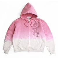 YARDSALE OMBRE HOOD - PINK