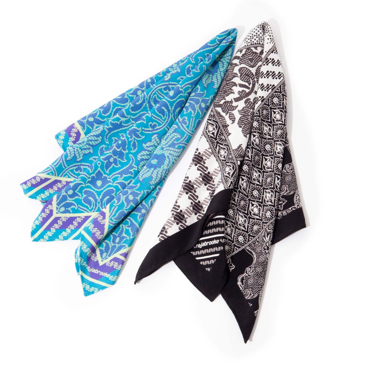 RAJABROOKE ASIAN BATIK FUROSHIKI - PEACOK BLUE