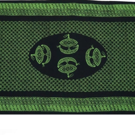 RAJABROOKE WAU LOGO SAROMB - BLACK-HIJAU