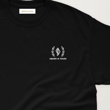 HOURS IS YOURS X PISS DRUNX PD TEE - BLACK