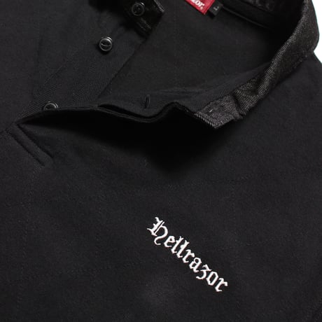 HELLRAZOR OL’ ENGLISH LOGO DIAMOND RUGBY - BLACK