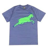 BEDLAM GOAT TEE - BABYBLUE