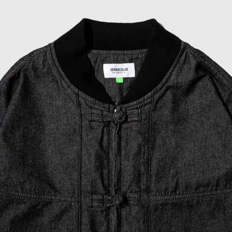 DEMARCOLAB  CHIN ZZ DENIM JKT - BLACK