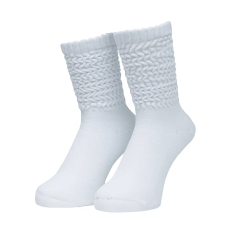 WHIMSY LOOSE GUARGE RIB SOCKS