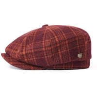 BRIXTON BROOD BAGGY SNAP CAP - CRIMSON