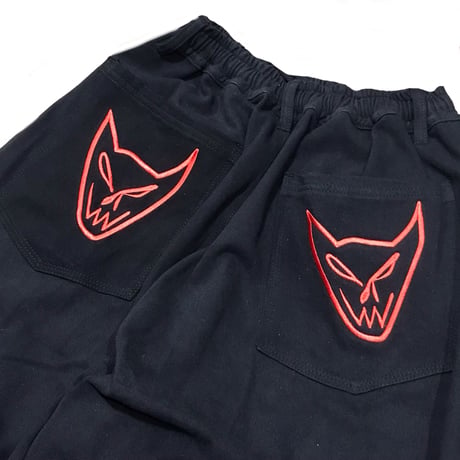 SEX X TELEVISISTAR DEVIL PANT - BLACK