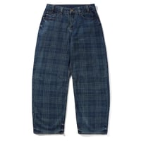 BUTTERGOODS BURN WDECUT DENIM - PLAID