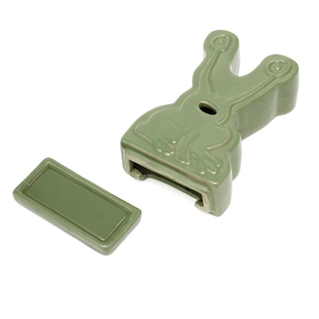 BUTTERGOODS X DANIELJOHNSTON FROG CERAMIC INCENSEHOLDER - GREEN