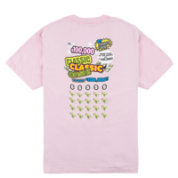 CLASSIC GRIP SCRATCH TICKET TEE - PINK