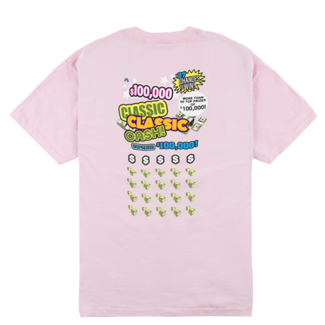 CLASSIC GRIP SCRATCH TICKET TEE - PINK
