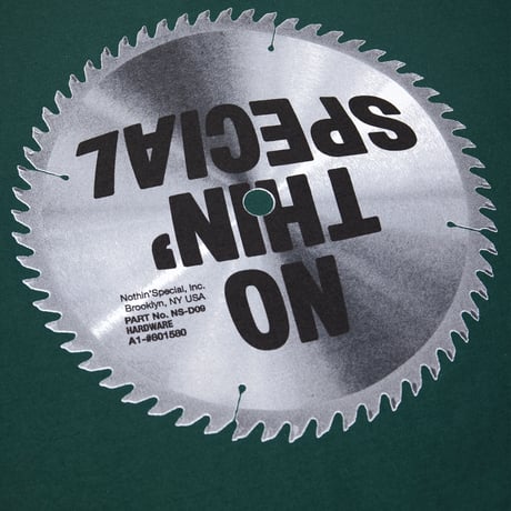 NOTHIN'SPECIAL BLADE TEE - DARK,GREEN
