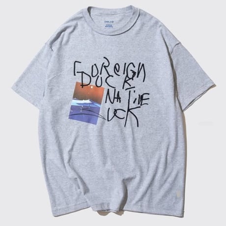 DEMARCOLAB FOREIGN DUCK REV.TEE - H,GREY