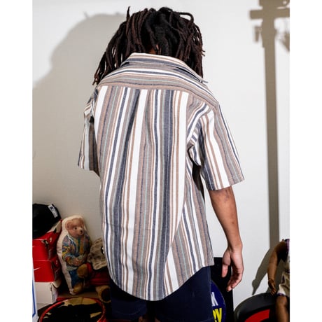 INTERBREED MULTI STRIPED SUMMER SHIRT - MULTI