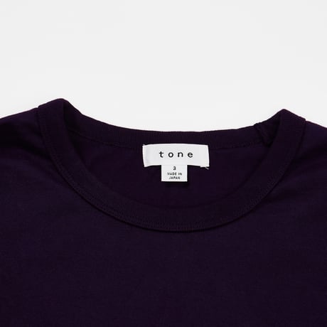 RAJABROOKE X TONE  ARM POCKET L/S TEE - PURPLE
