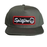 SPITFIRE COURIER PATCH SNAPBACK - CHARCOAL