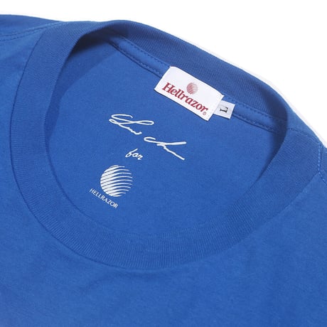 HELLRAZOR X RUI ARAKI PHOTO "TRAFFIC" TEE -ROYAL