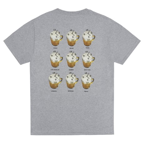 CLASSIC GRIP 5O'CLOCK TEE-GREY