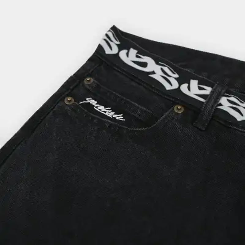 YARDSALE BOSS TROUSERS - BLACK | BOTTOM LINE